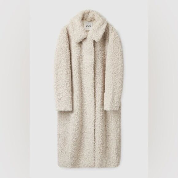 COS Faux Shearling Coat NWT - Picture 4 of 11